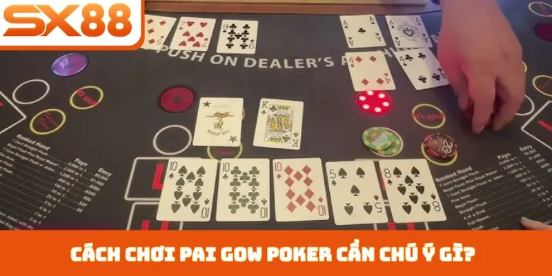 Cách chơi pai gow poker