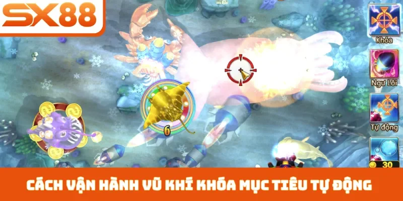 vũ khí khóa mục tiêu tự động